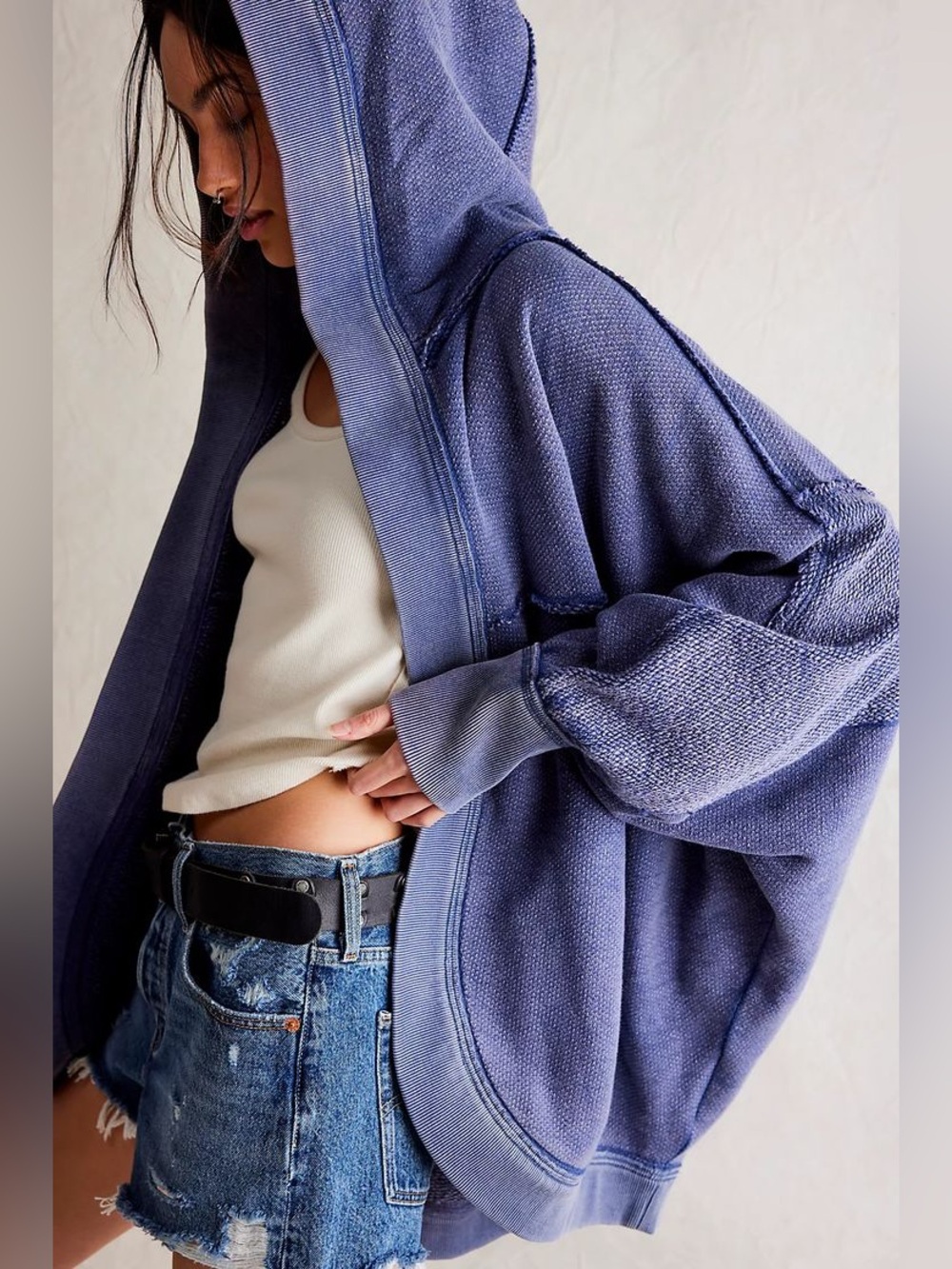 NWOT FREE PEOPLE WE THE FREE Forever Yours Cardi | Midnight Rain MSRP $128